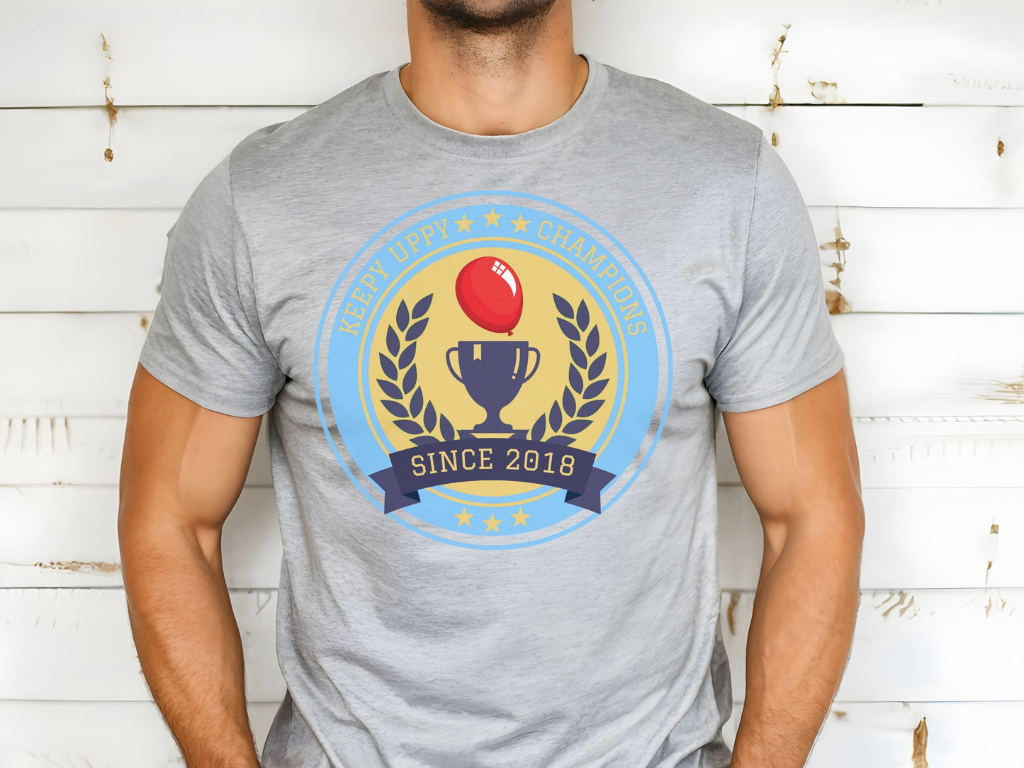 Bluey Keepy Uppy Champions T-Shirt, Disney Family Tee