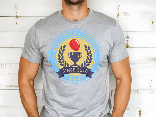 Bluey Keepy Uppy Champions T-Shirt, Disney Family Tee