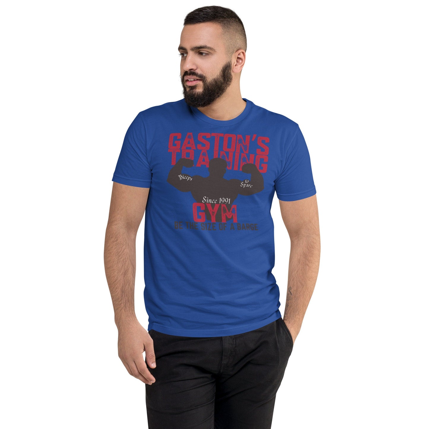 Gaston's Training Gym Shirt, Subtle Disney Family Tee