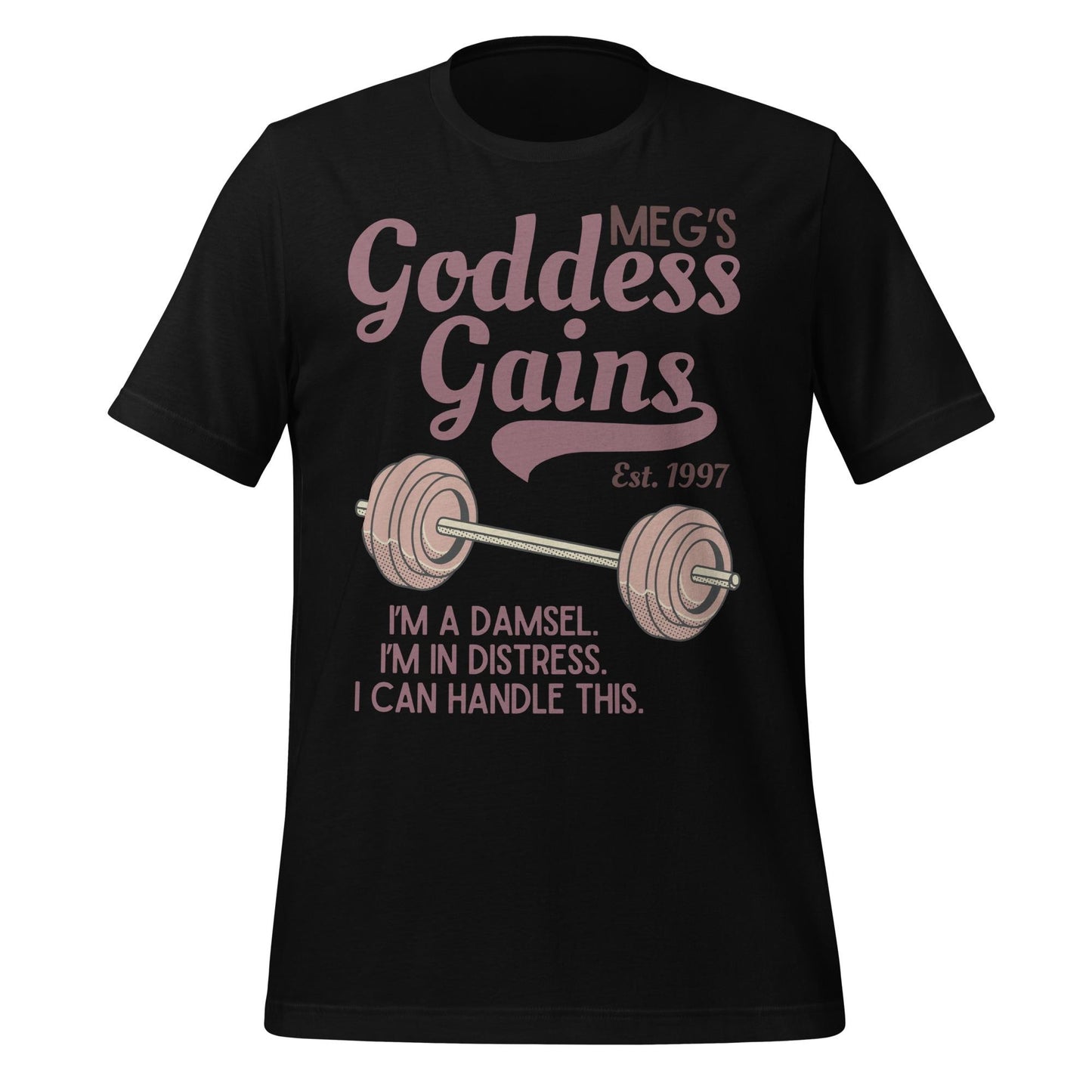 Meg's Goddess Gains Shirt, Hercules Disney Inspired Tee