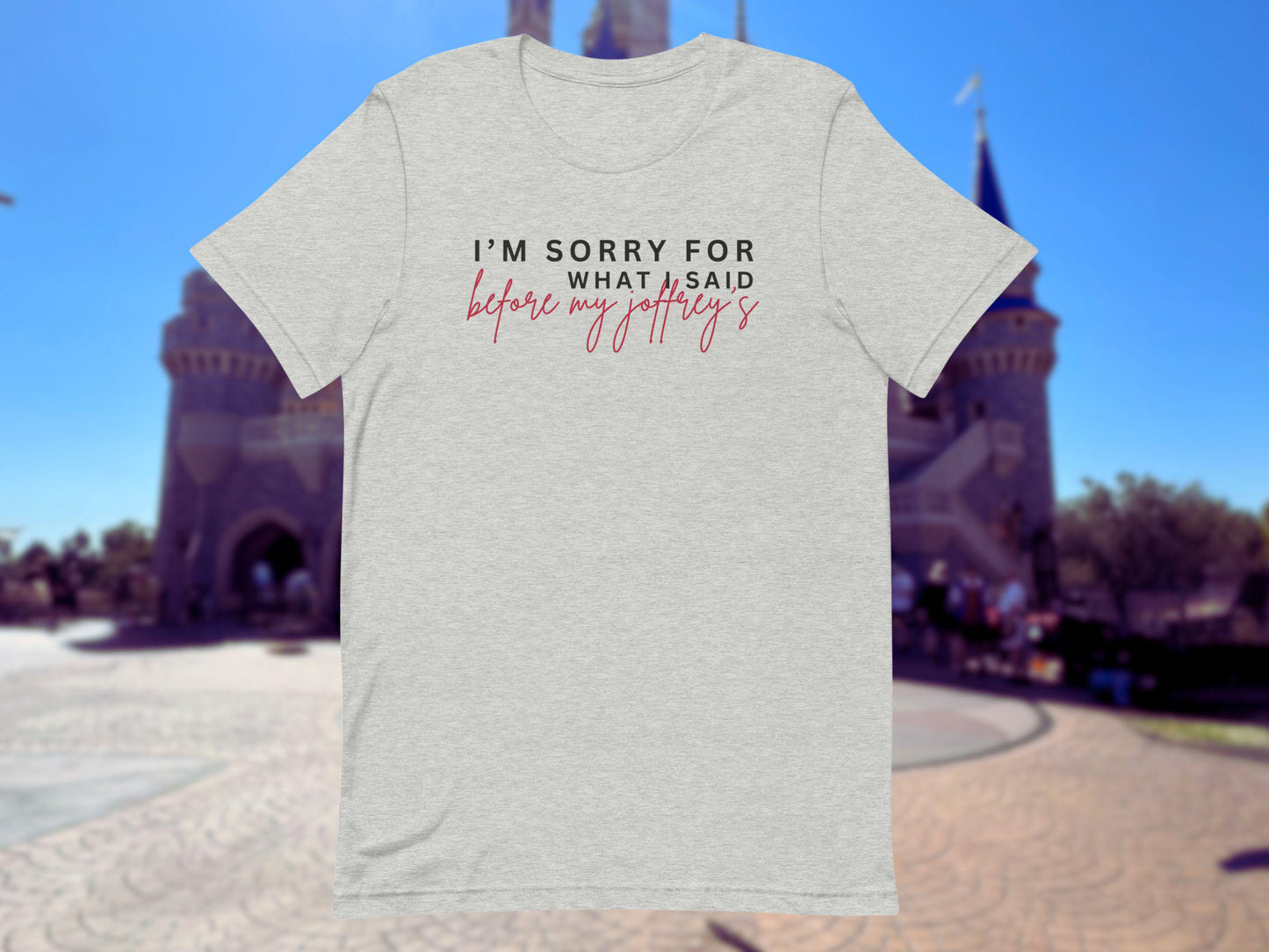 Funny Disney Adult Shirt, Joffrey's Coffee, Bella Canvas Tee