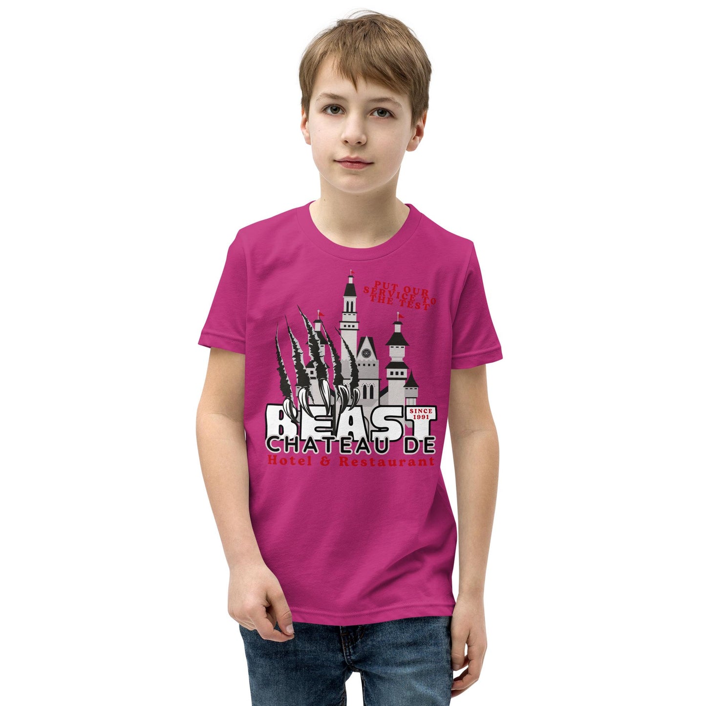 Disney Beauty and The Beast Youth Shirt, Magic Kingdom Family Tee