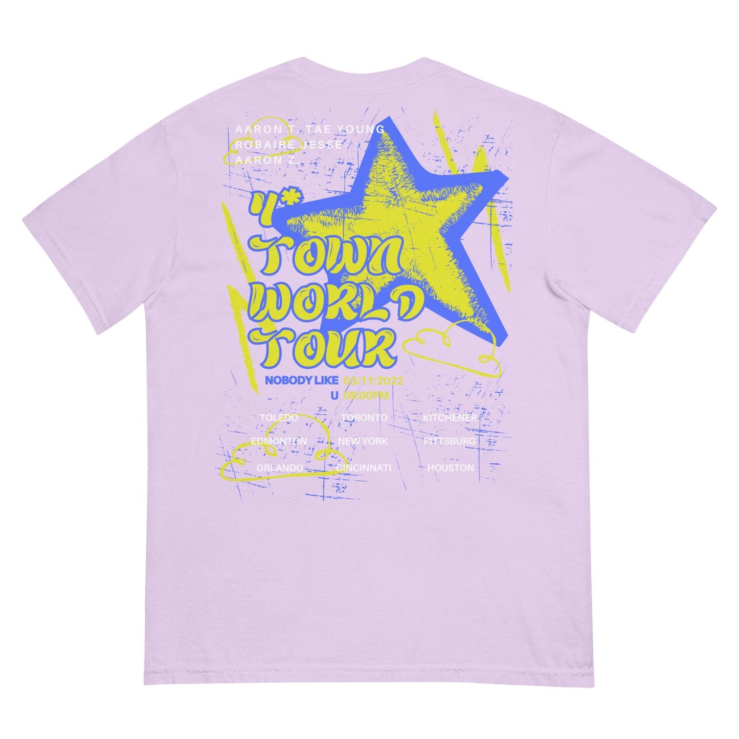 4 Town Turning Red Subtle Disney Adult Comfort Colors Shirt