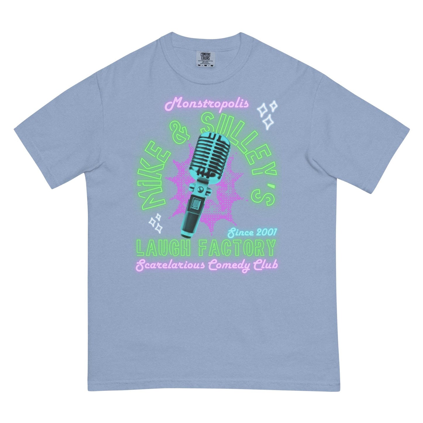Monsters Inc Laugh Factory Shirt, Disney Pixar Comfort Colors Tee