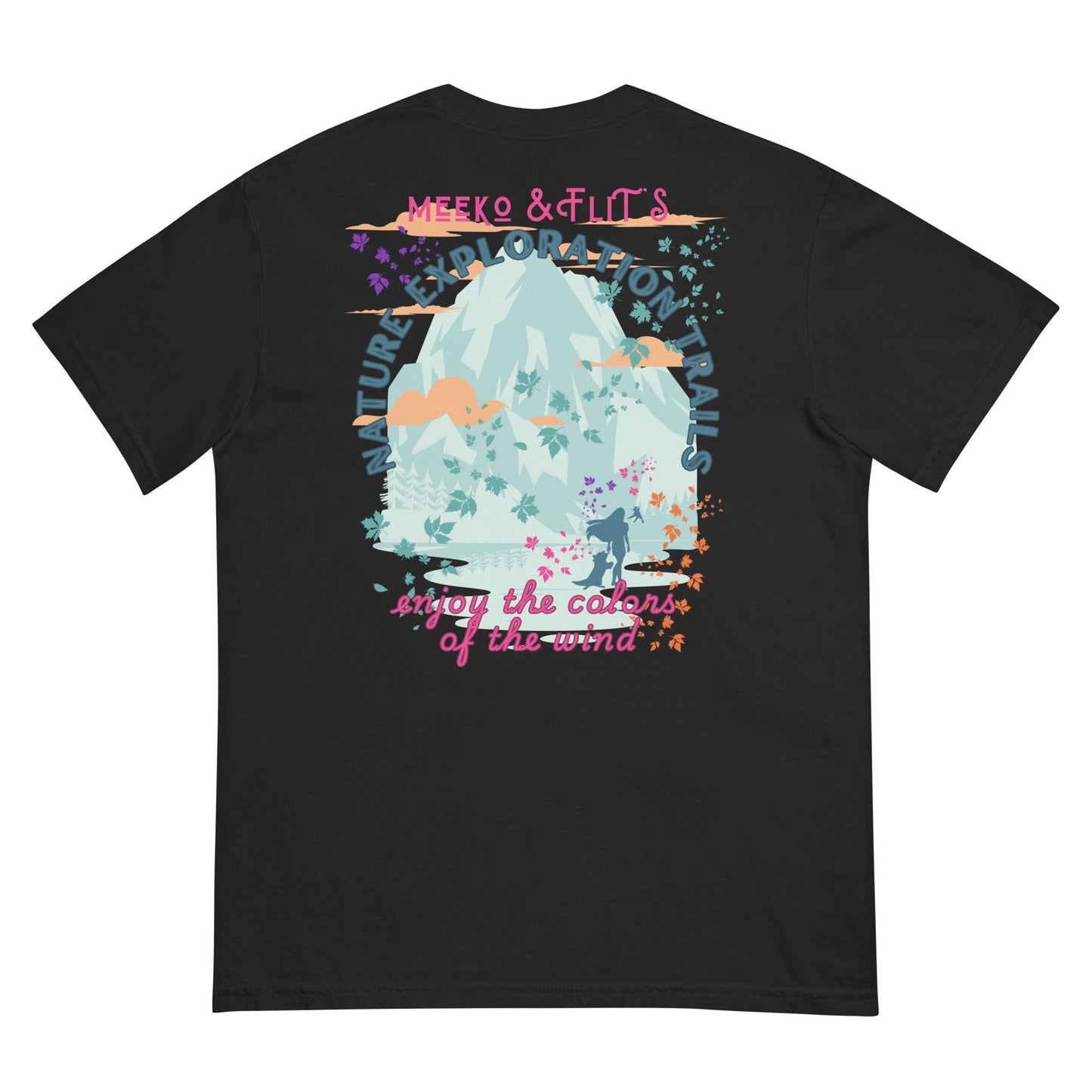 Pocahontas Meeko & Flit Shirt: Nature Exploration Trails Comfort Colors Tee