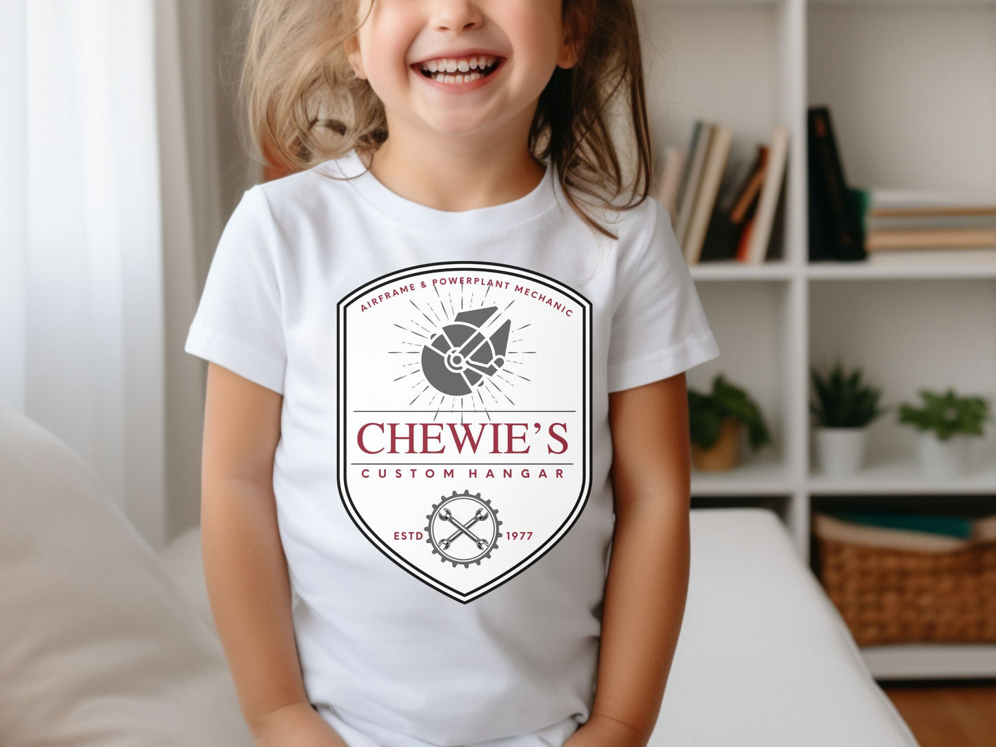 Chewie's Repair Shop Toddler T-Shirt, Star Wars Family Shirts