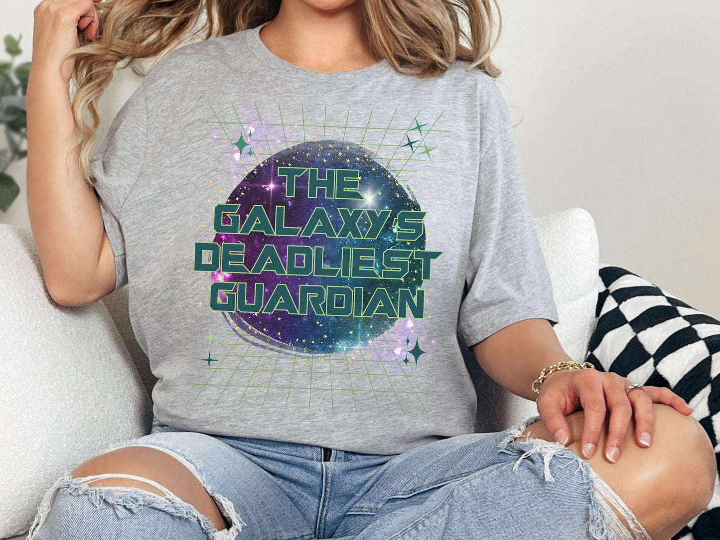 Gamora 'Galaxy's Deadliest Guardian' Bella Canvas T-Shirt, Disney Family Shirt