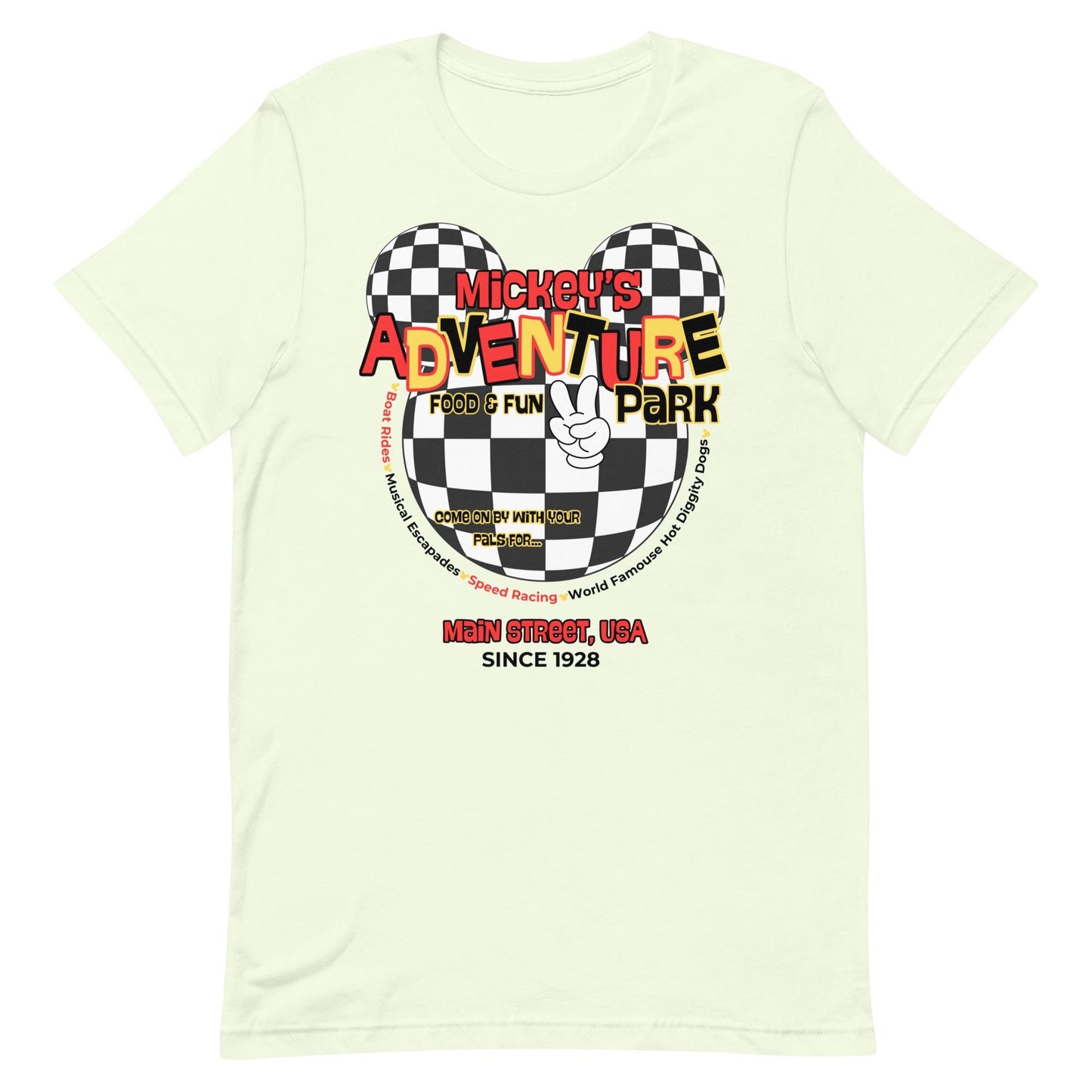 Mickey's Adventure Club Shirt, Subtle Disney Inspired Tee