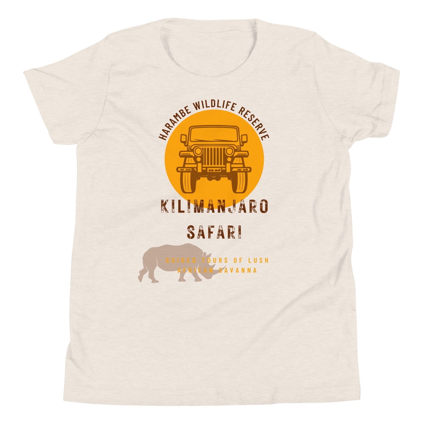 Kilimanjaro Safaris Youth T-Shirt, Subtle Disney Family Shirt