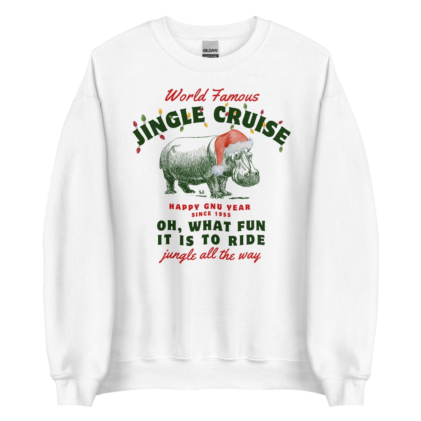 Jingle Cruise Sweatshirt, Disney Christmas Holiday, Family Matching