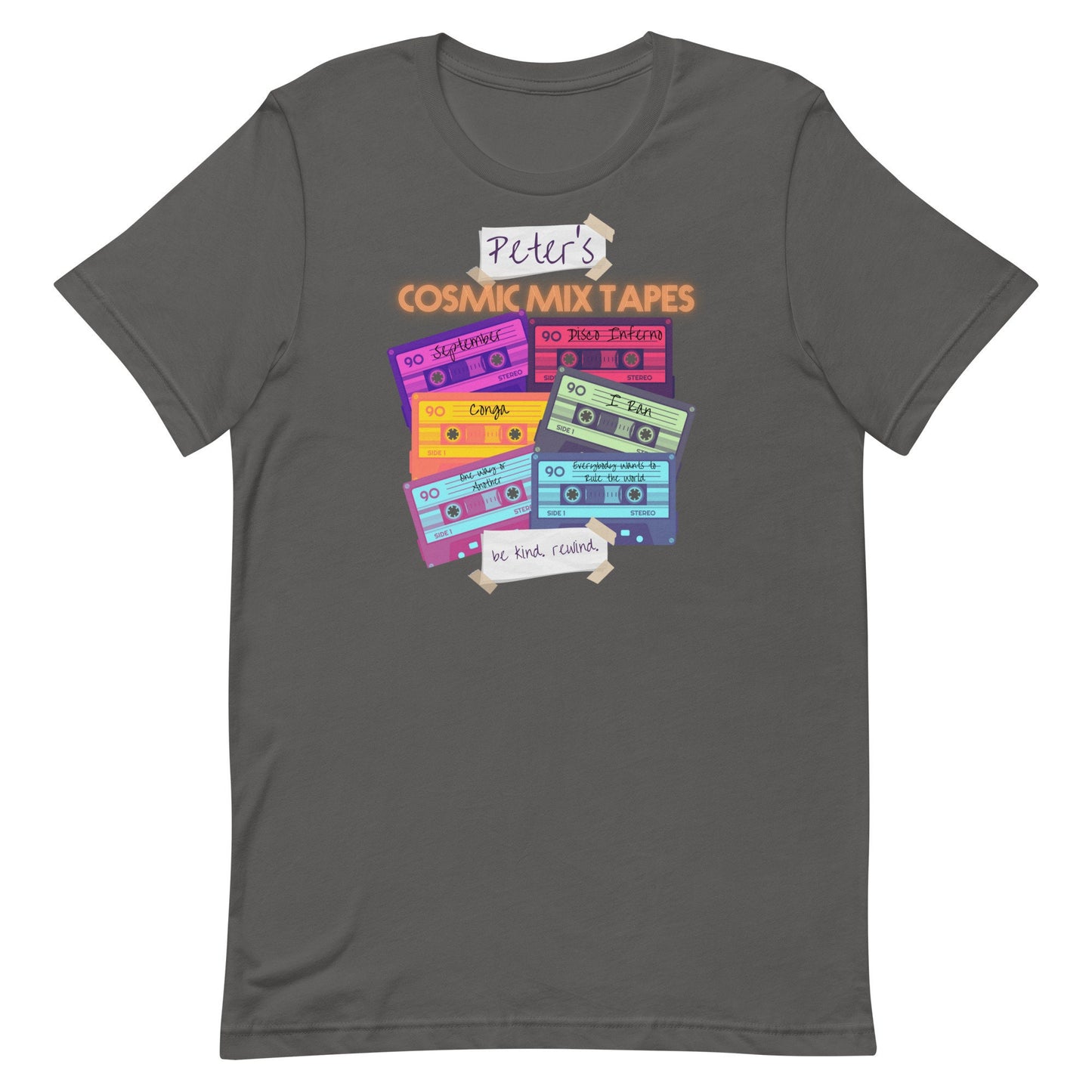 Guardians of the Galaxy Mix Tape Bella Canvas Shirt, EPCOT Cosmic Rewind