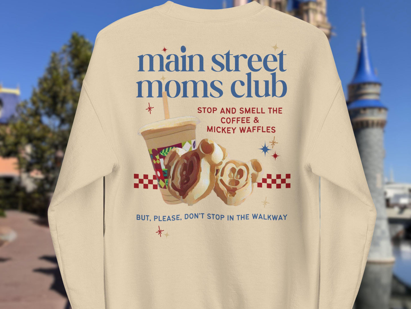 Main Street Moms Club™ Collection Sweatshirt - Disney Mom Crewneck Pullover