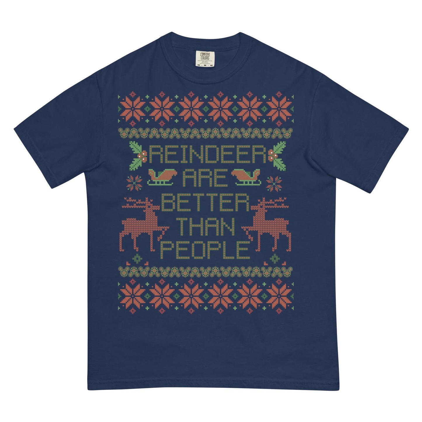 Reindeer Are Better Than People Shirt, Disney Frozen Comfort Colors Tee