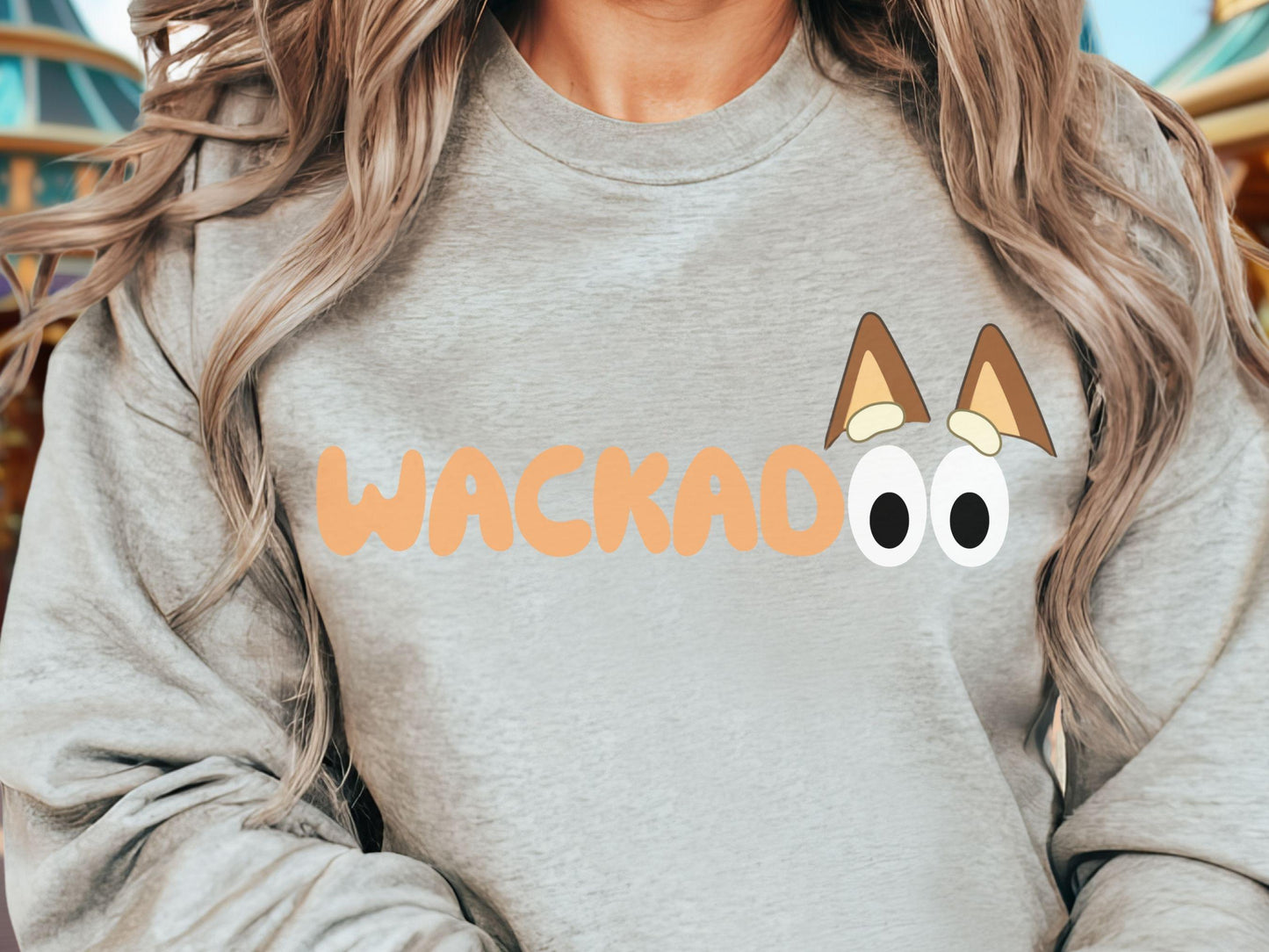 Bluey Inspired Wackadoo Shirt, Trendy Mom Tee