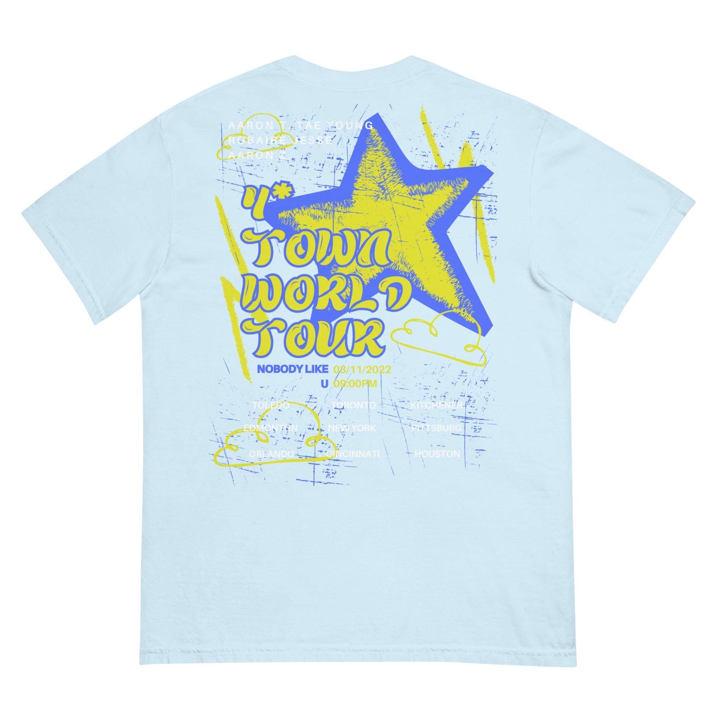 4 Town Turning Red Subtle Disney Adult Comfort Colors Shirt