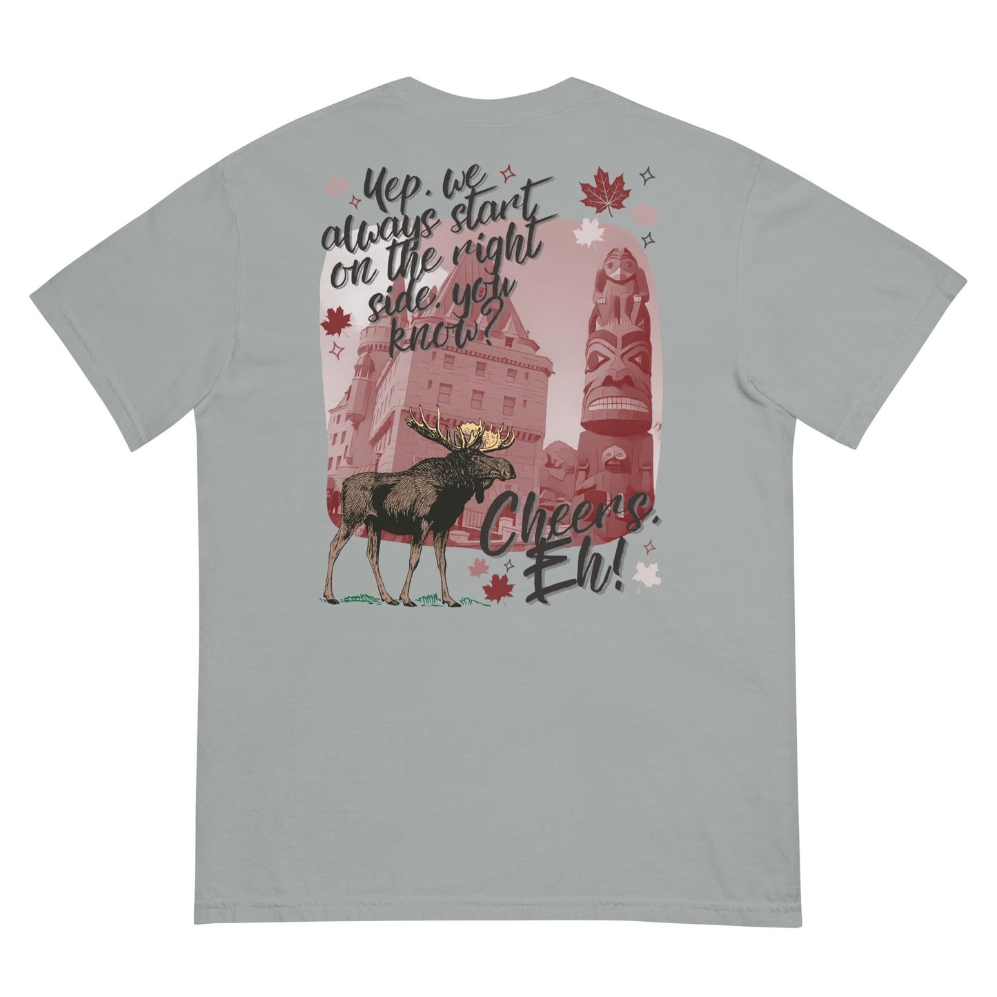 Canada EPCOT Comfort Colors Shirt, Disney Adult Vacation Tee