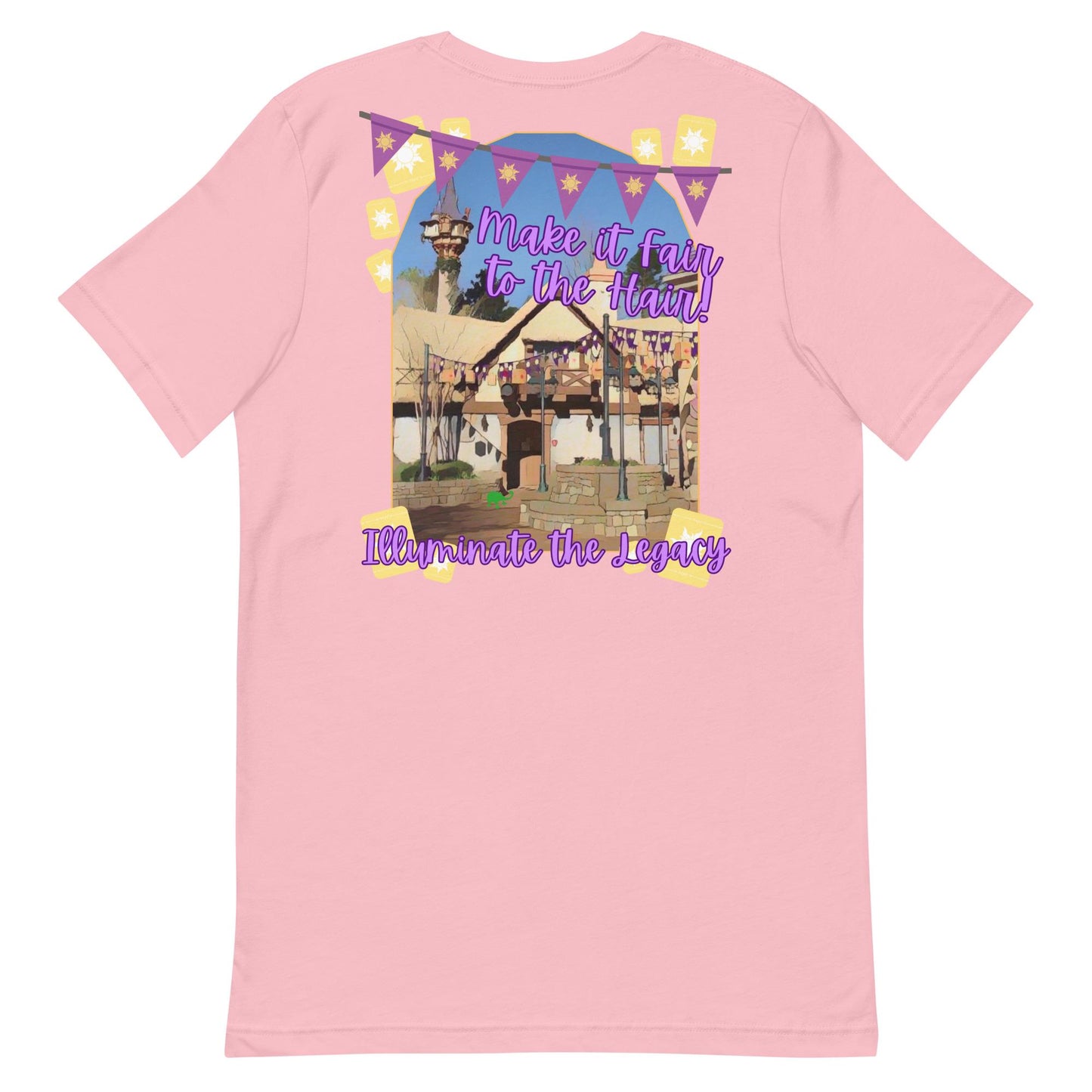 Tangled Inspired Bella Canvas Shirt, Funny WDW Bathroom Design
