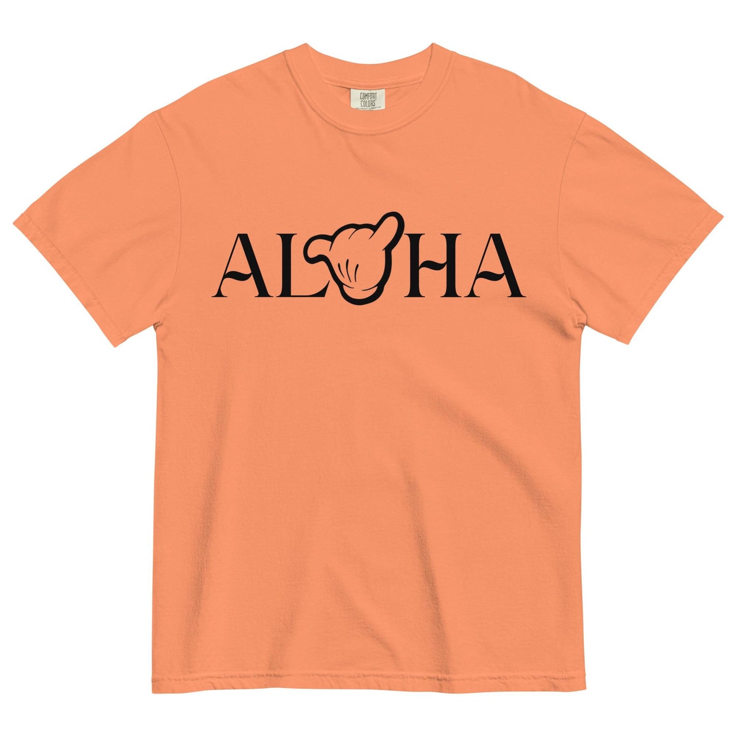Disney Aulani Aloha Mickey Shaka Hand Comfort Colors Shirt