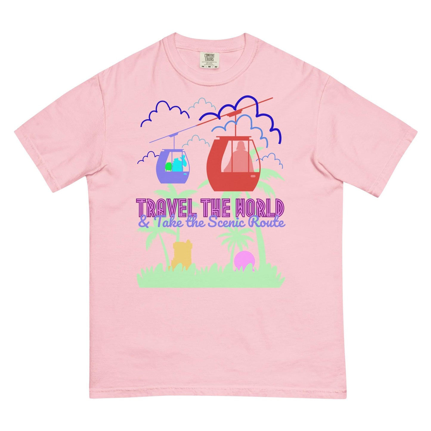 Disney Skyliner Comfort Colors T-Shirt, Park Hopping Family Shirts