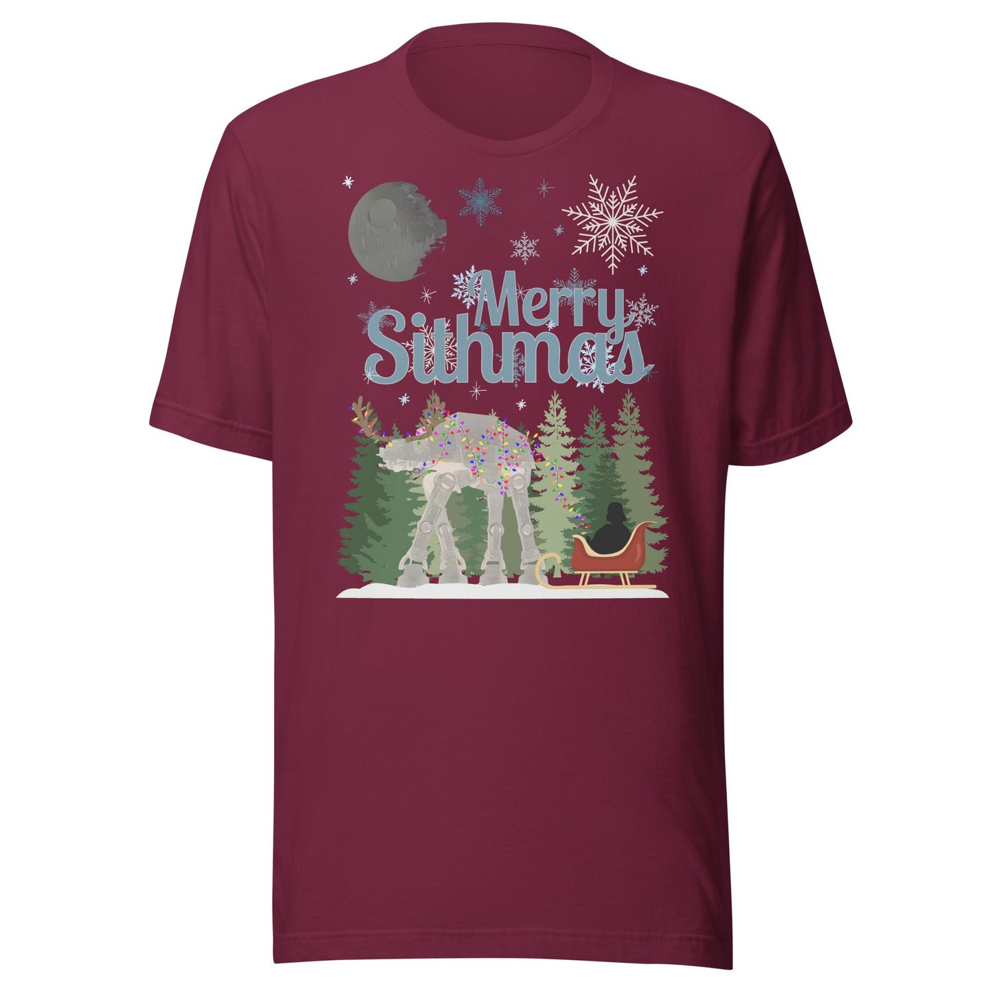 Merry Sithmas Star Wars Christmas Bella Canvas T-Shirt