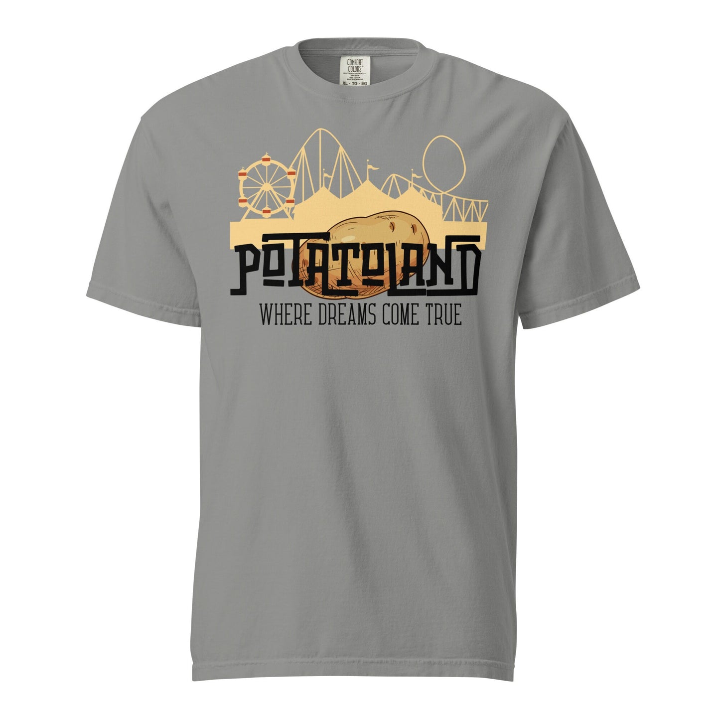 Potatoland Disney Family T-Shirt, Comfort Colors Garment Dyed