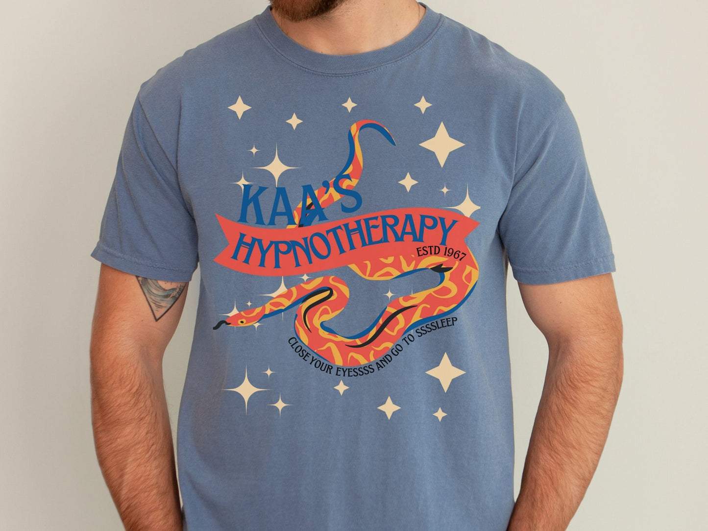 Kaa's Hypnosis Disney Shirt, Comfort Colors Family Tee