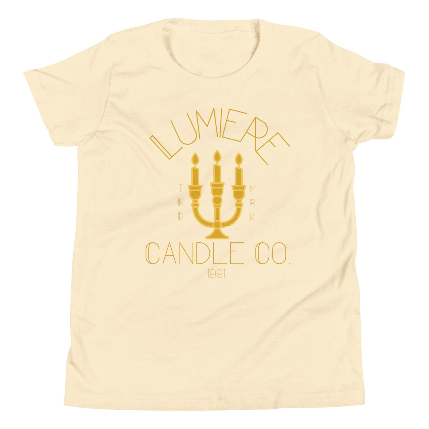 Lumiere Youth Shirt: Beauty and the Beast Bella Canvas Tee