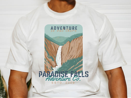 Adventure is Out There Shirt, Paradise Falls, Bella Canvas Unisex Tee