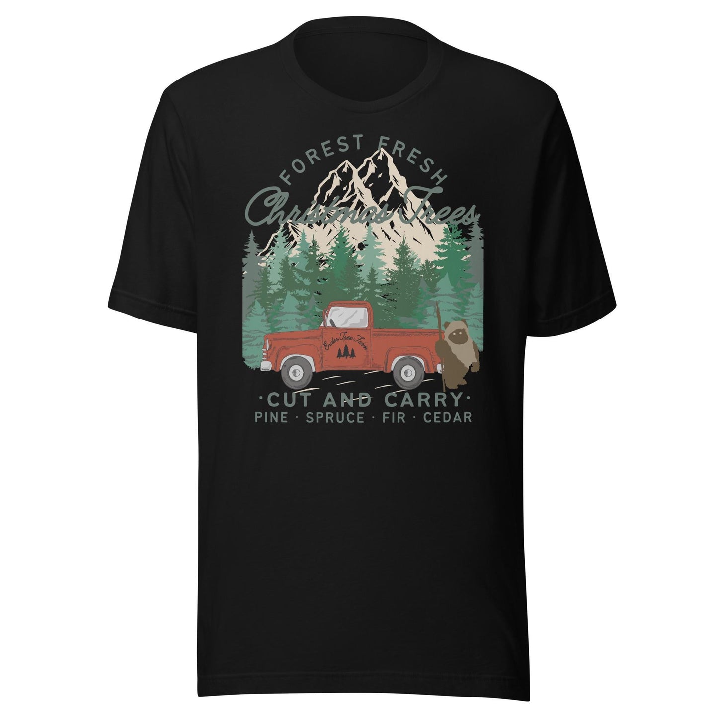 Endor Tree Farm Shirt, Star Wars Christmas, Disney Family Trip