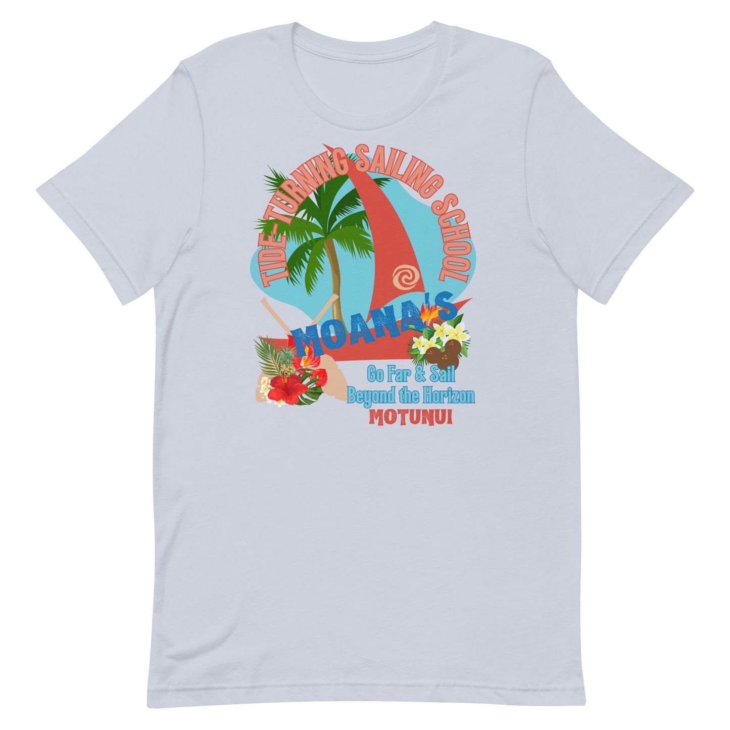 Moana Sailing School Shirt, Polynesian Disney Family Vacation Tee