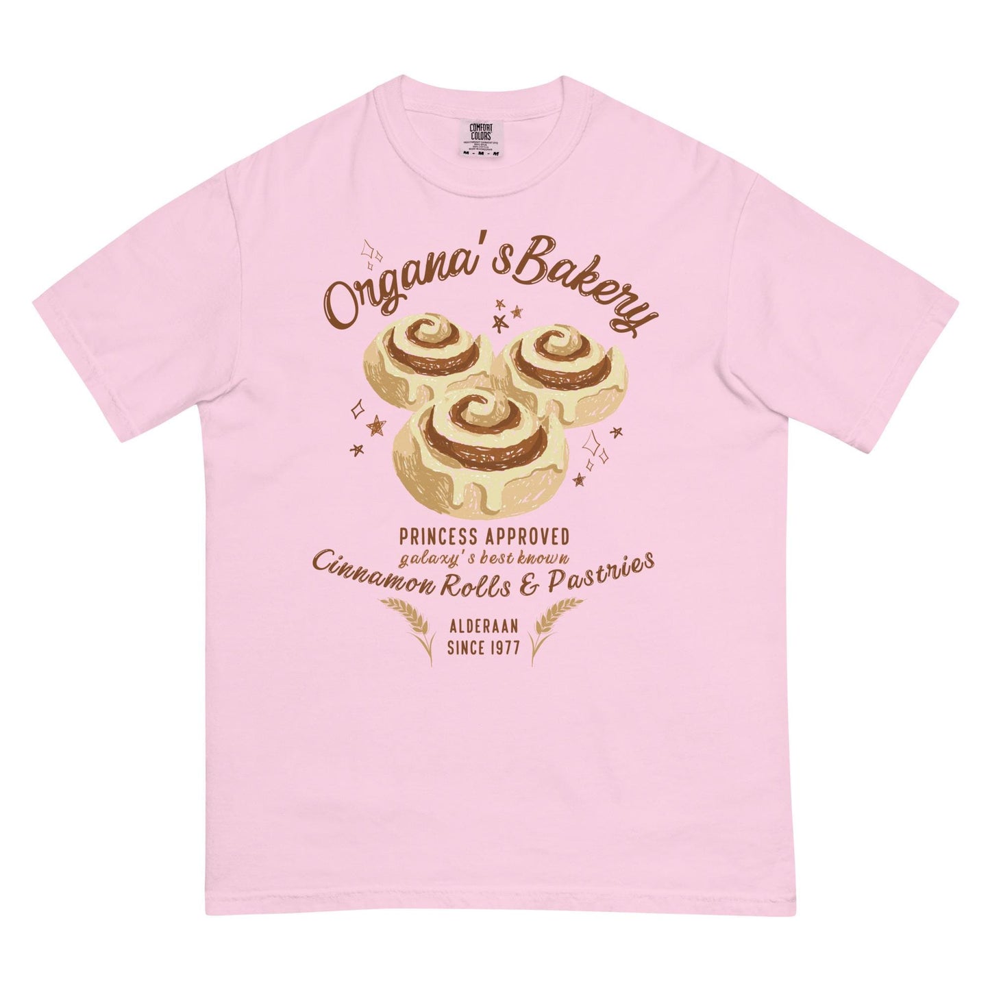 Princess Leia Cinnamon Rolls Comfort Colors Shirt