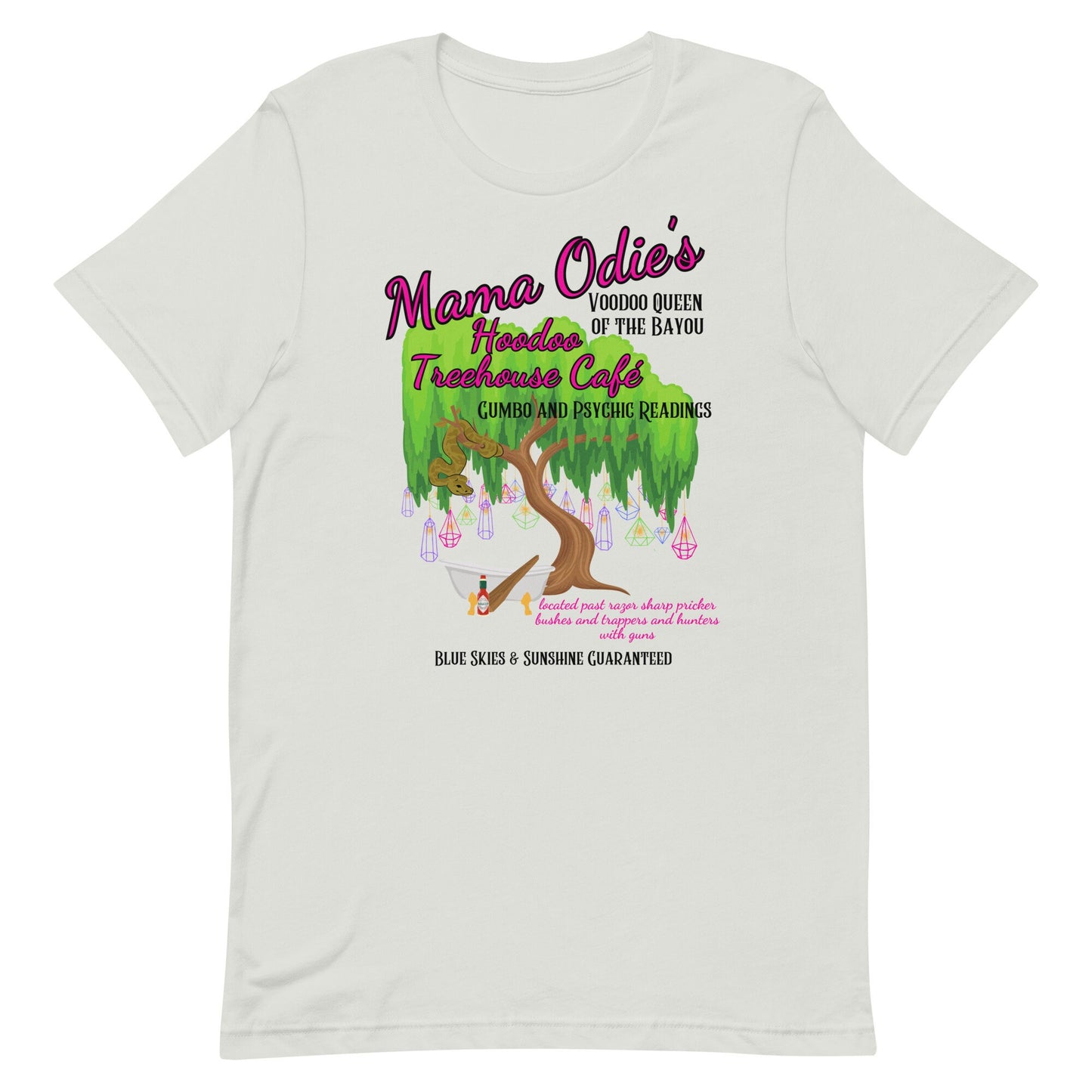 Mama Odie's Treehouse Cafe Shirt: Princess and the Frog Bella Canvas Tee