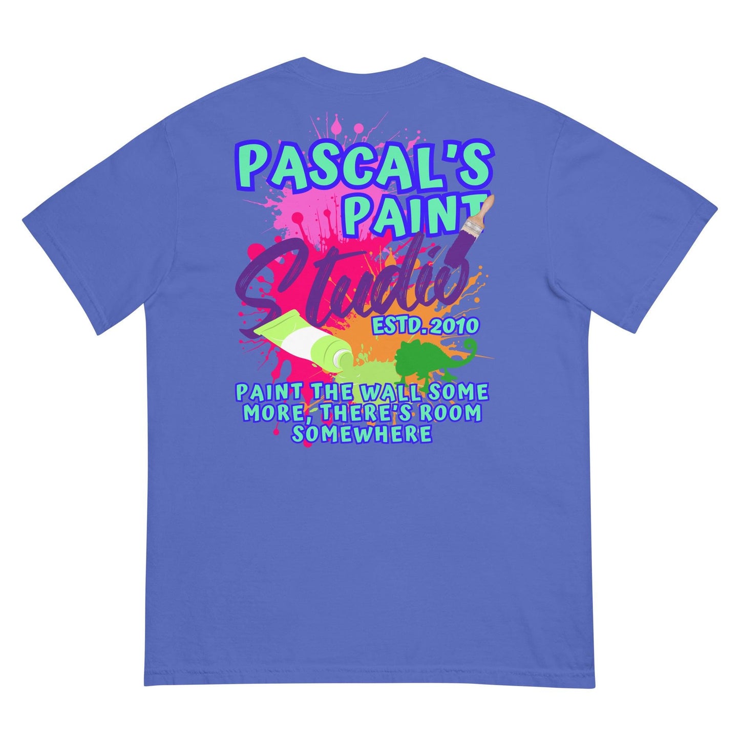 Tangled Comfort Colors T-Shirt, Pascal's Paint Shop, Disney Family Shirt