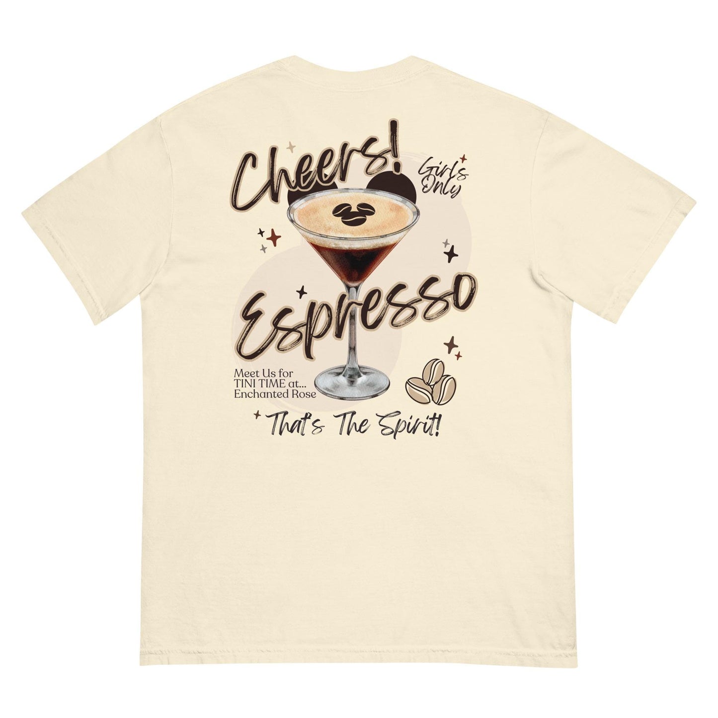Disney Girls Trip Espresso Martini Comfort Colors Shirt