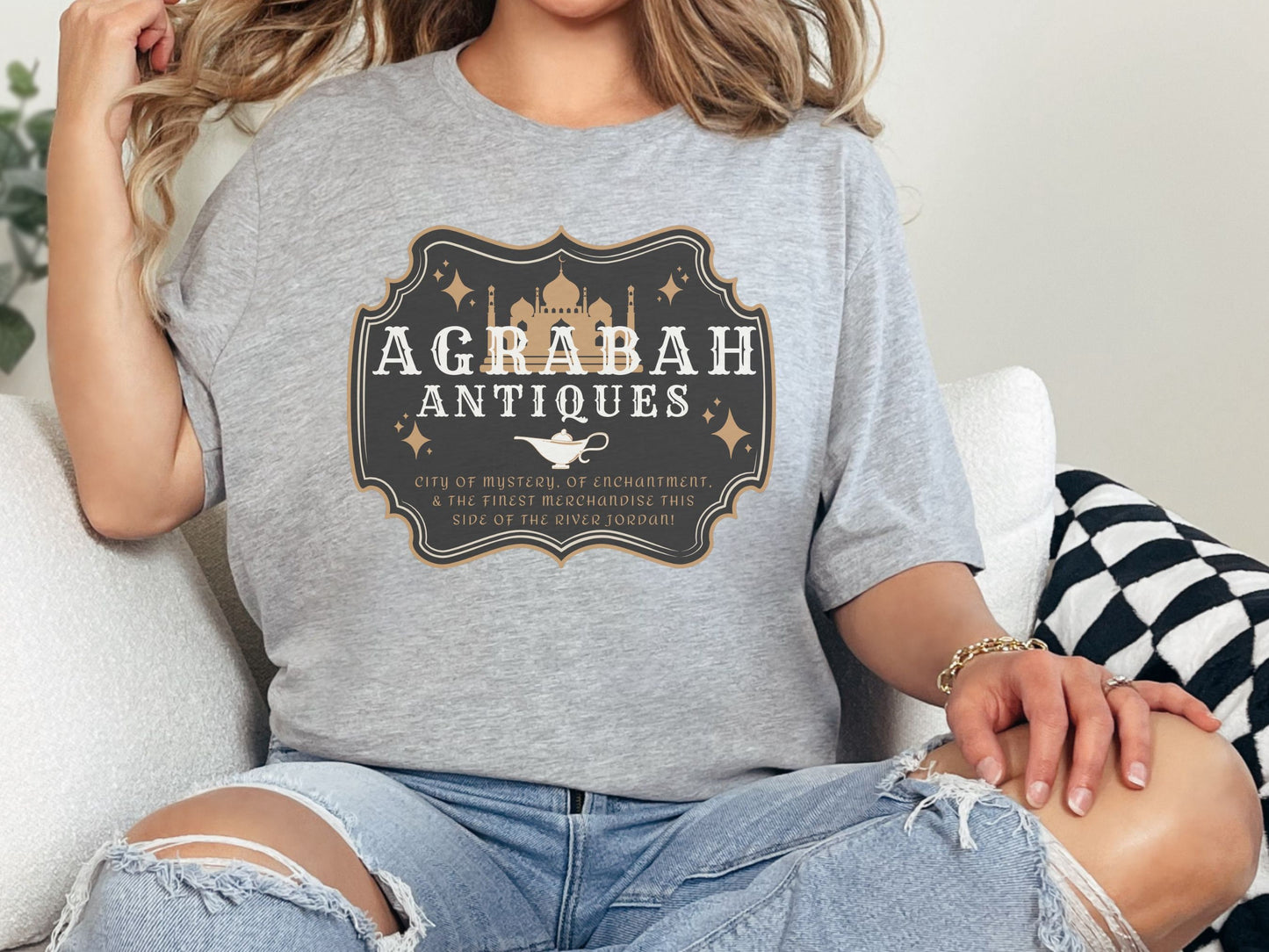 Agrabah Antiques Shirt, Subtle Aladdin Inspired Tee, Disney Fan Gift