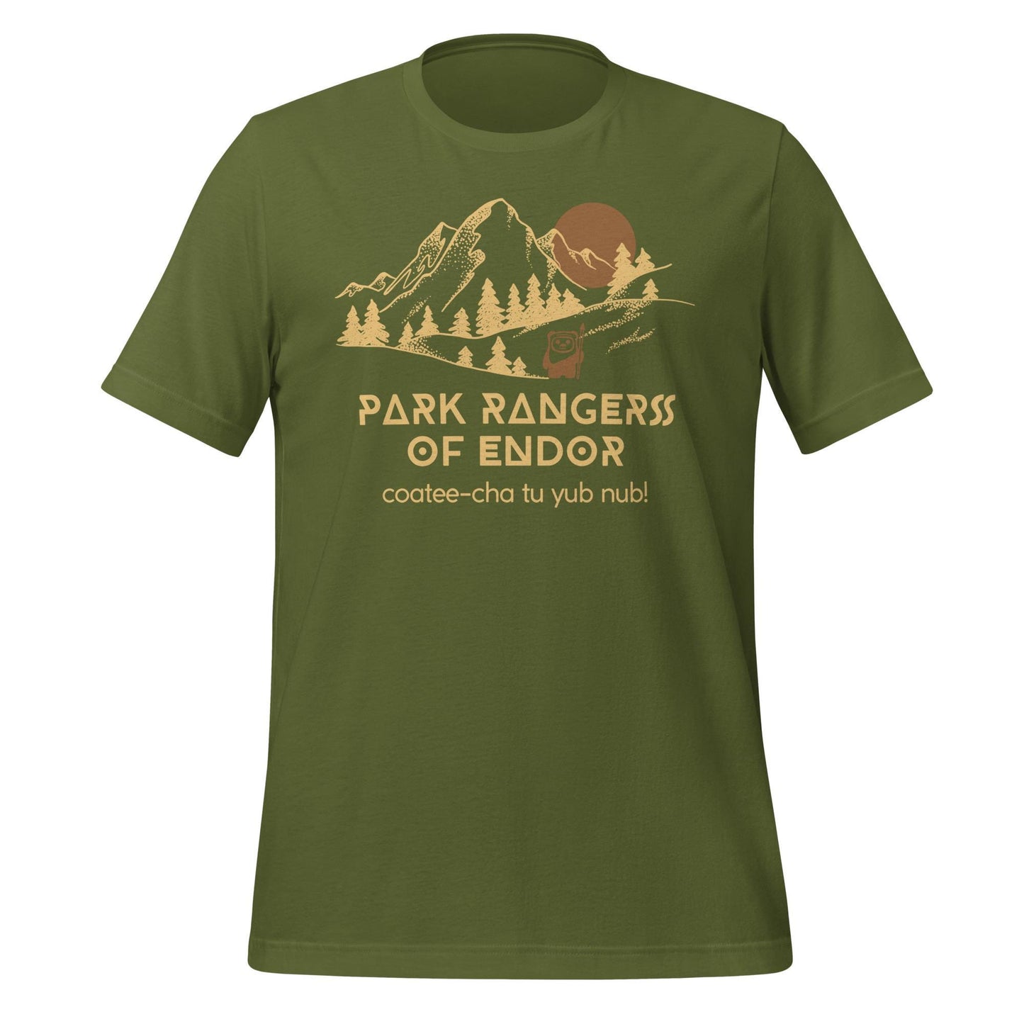 Ewok Star Wars Shirt: Park Rangers of Endor, Galaxy's Edge Tee