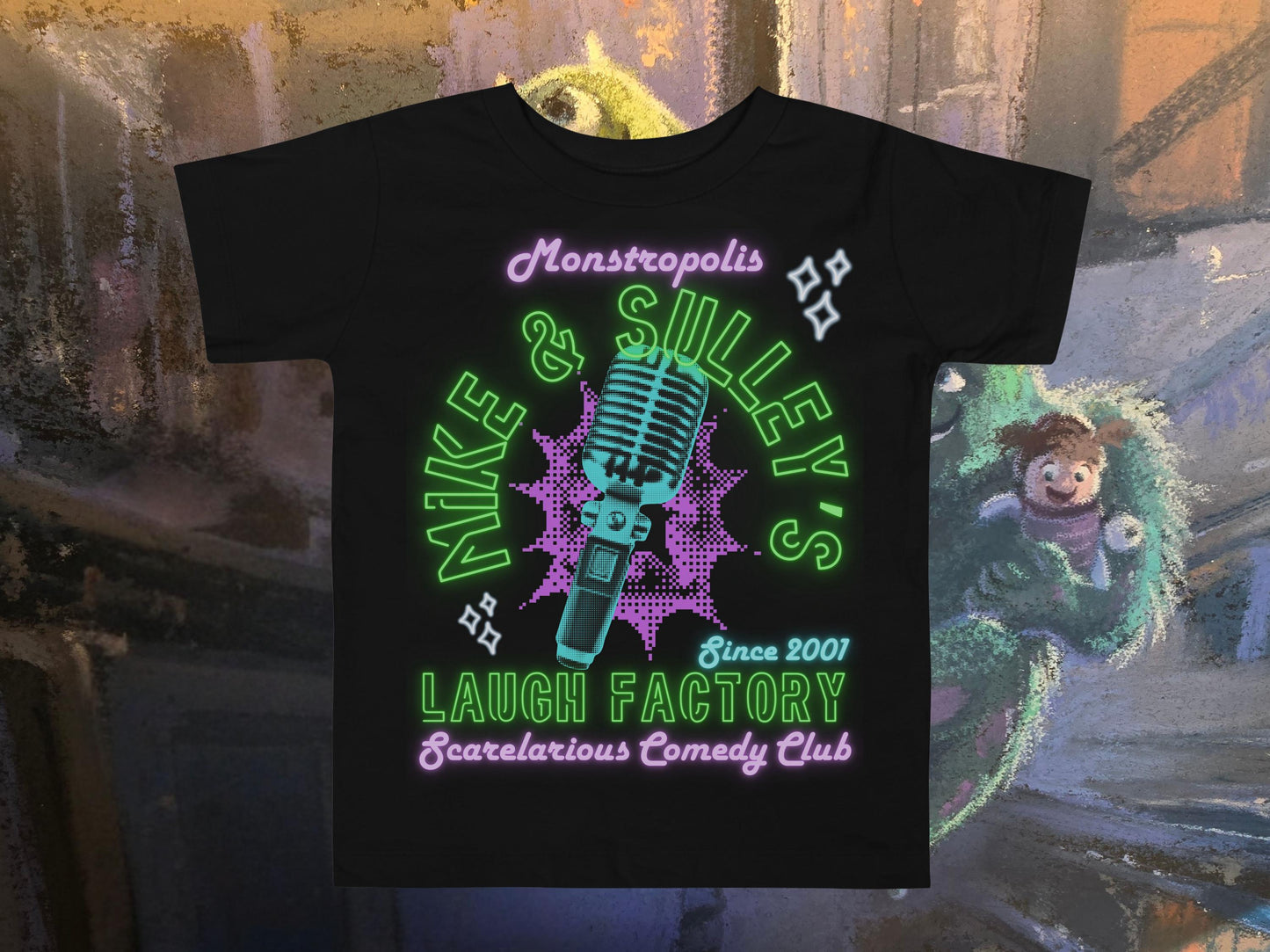 Monsters Inc. Laugh Factory Youth Shirt, Disney Pixar Tee