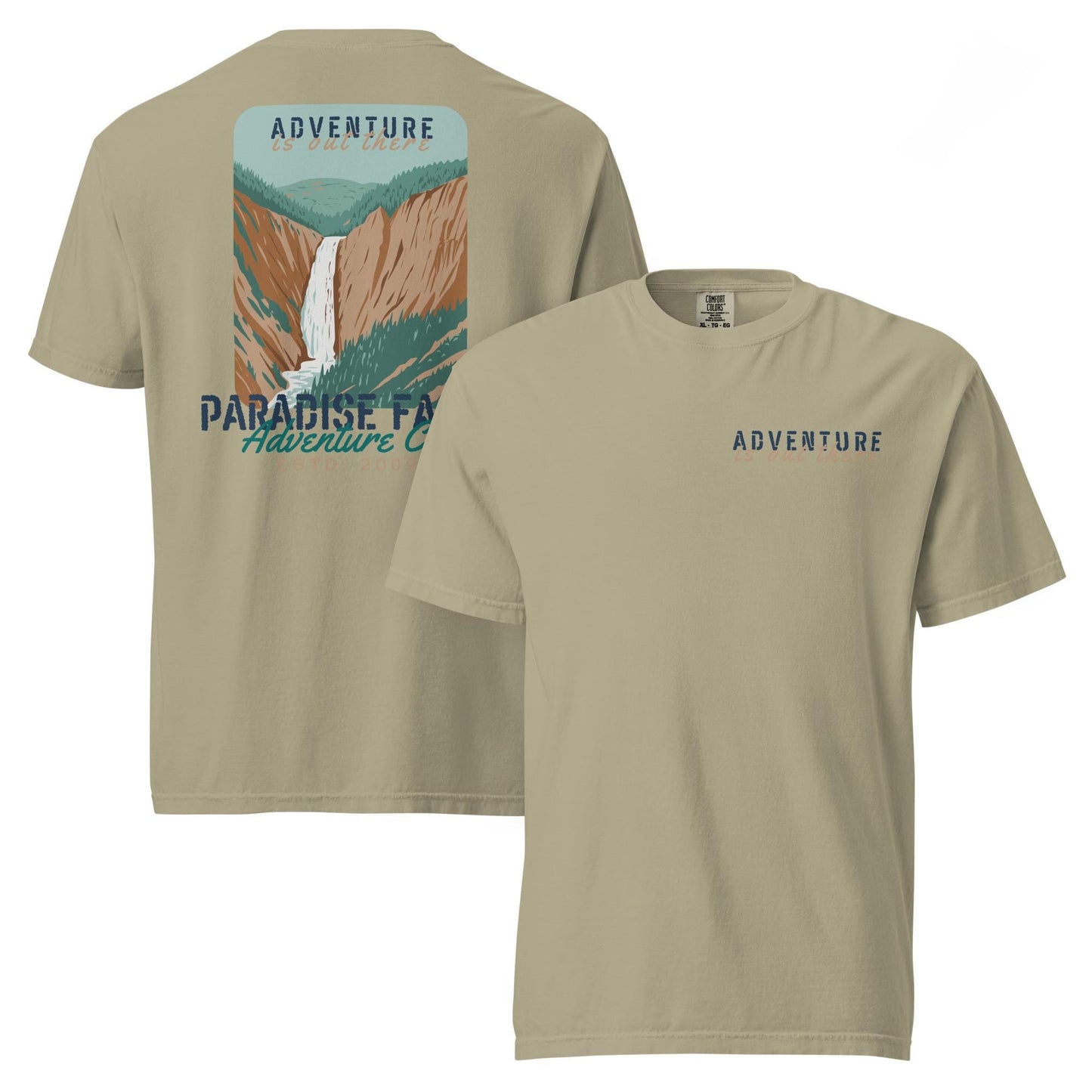 Paradise Falls Adventure T-Shirt, Comfort Colors Disney Style