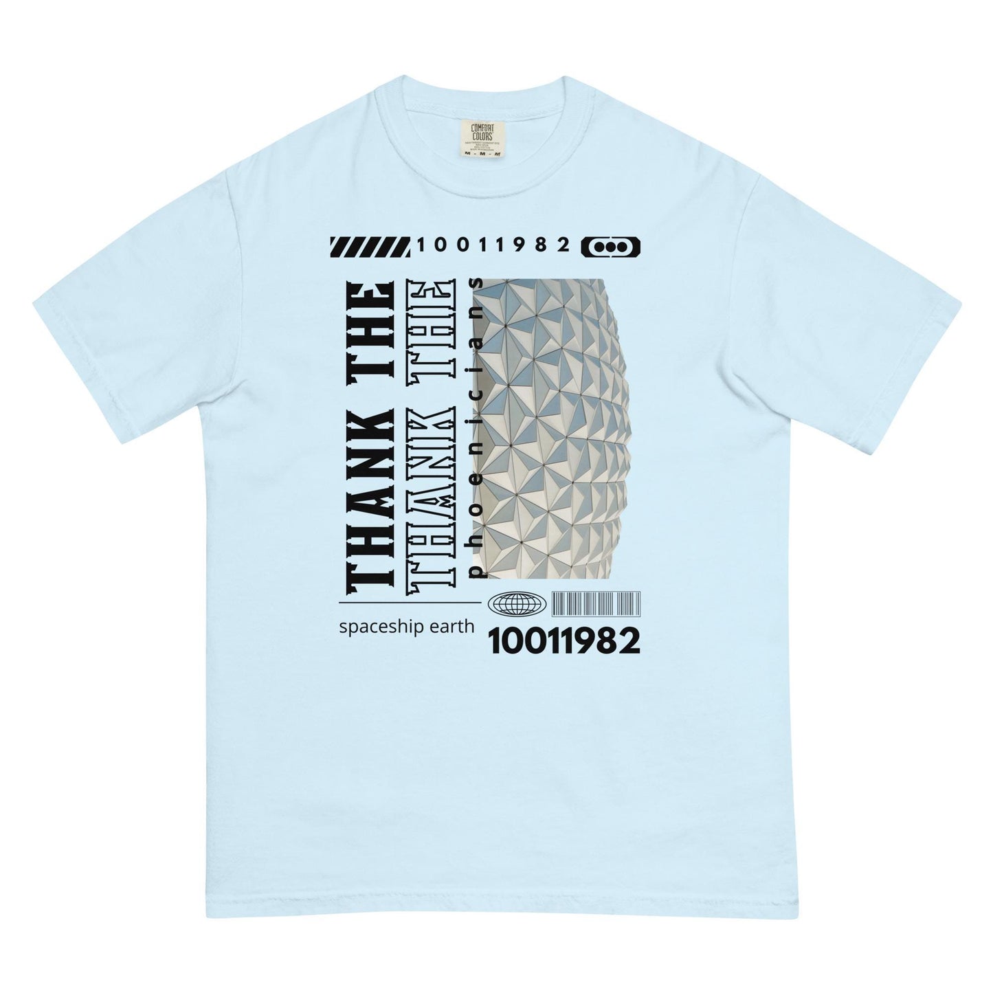 Thank The Phoenicians EPCOT Spaceship Earth T-Shirt