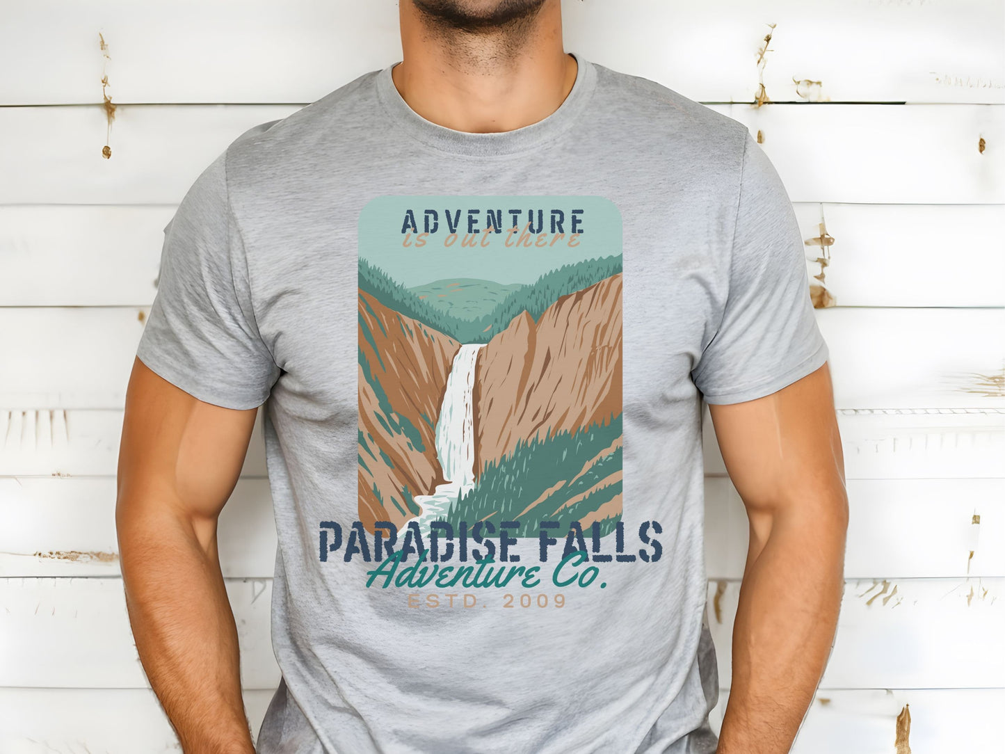 Adventure is Out There Shirt, Paradise Falls, Bella Canvas Unisex Tee