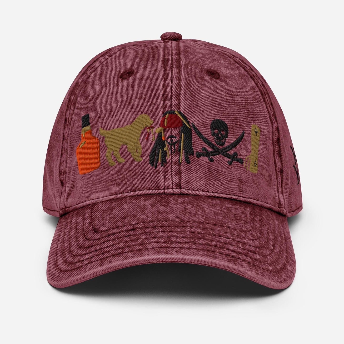 Pirates of the Caribbean Icon Dad Hat, Embroidered Cotton Twill