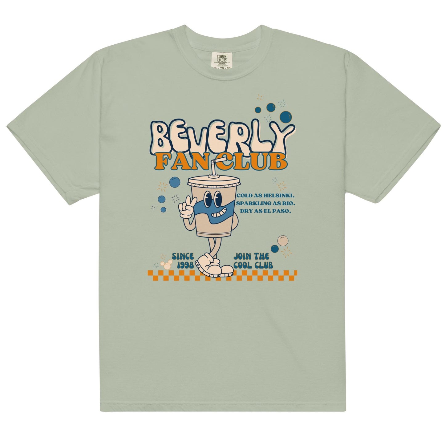 Disney EPCOT Club Cool Beverly Shirt, Comfort Colors Tee
