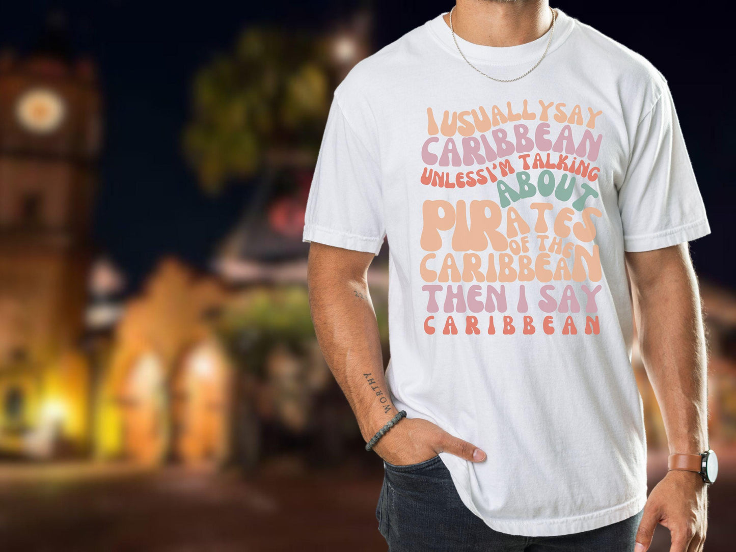 Pirates of the Caribbean Shirt, Disney Comfort Colors Tee