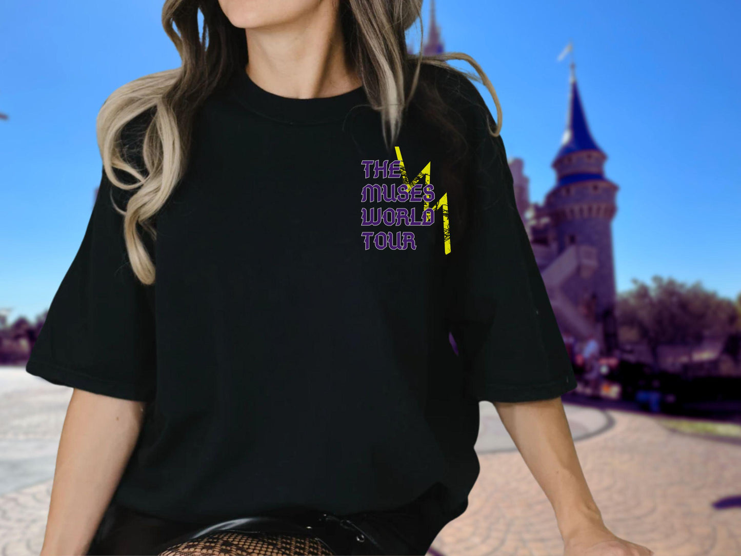 Disney Hercules Muses World Tour Comfort Colors Shirt