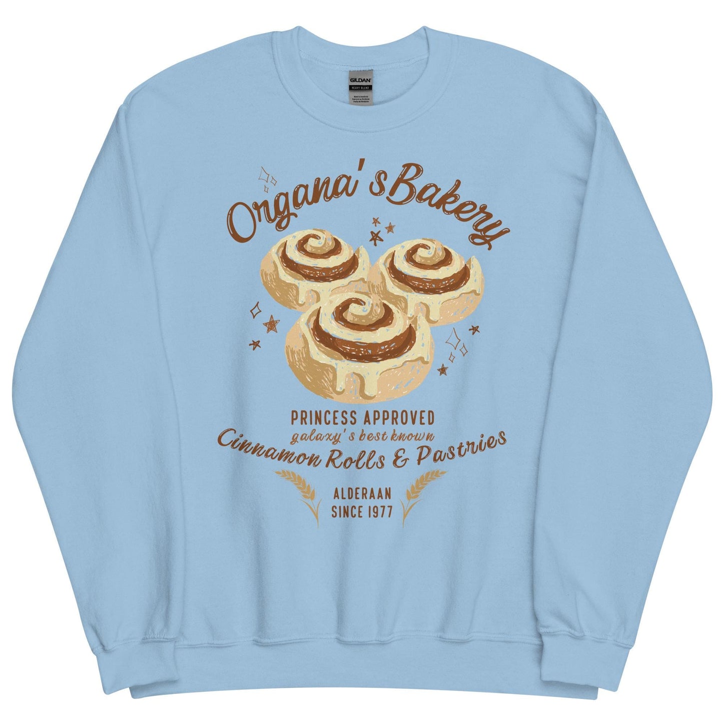 Princess Leia Cinnamon Rolls Sweatshirt: Subtle Star Wars Shirt