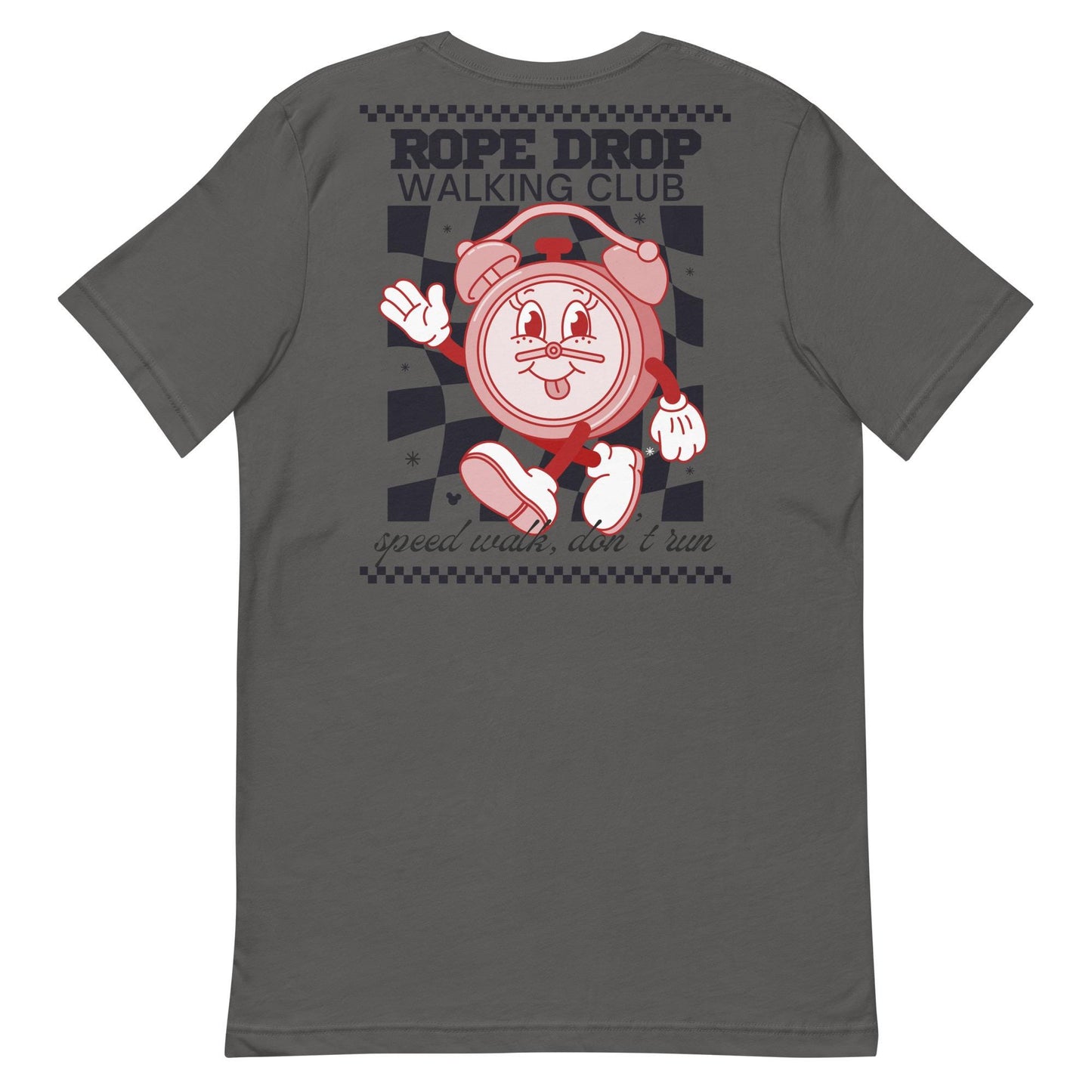 Rope Drop Walking Club Shirt, Subtle Disney Family Tee
