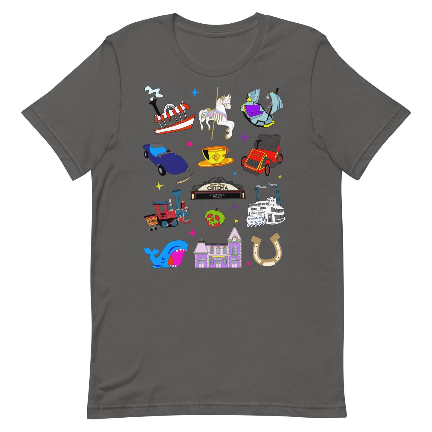 Disneyland 70th Anniversary Sketch Shirt: Family Vacation Tee