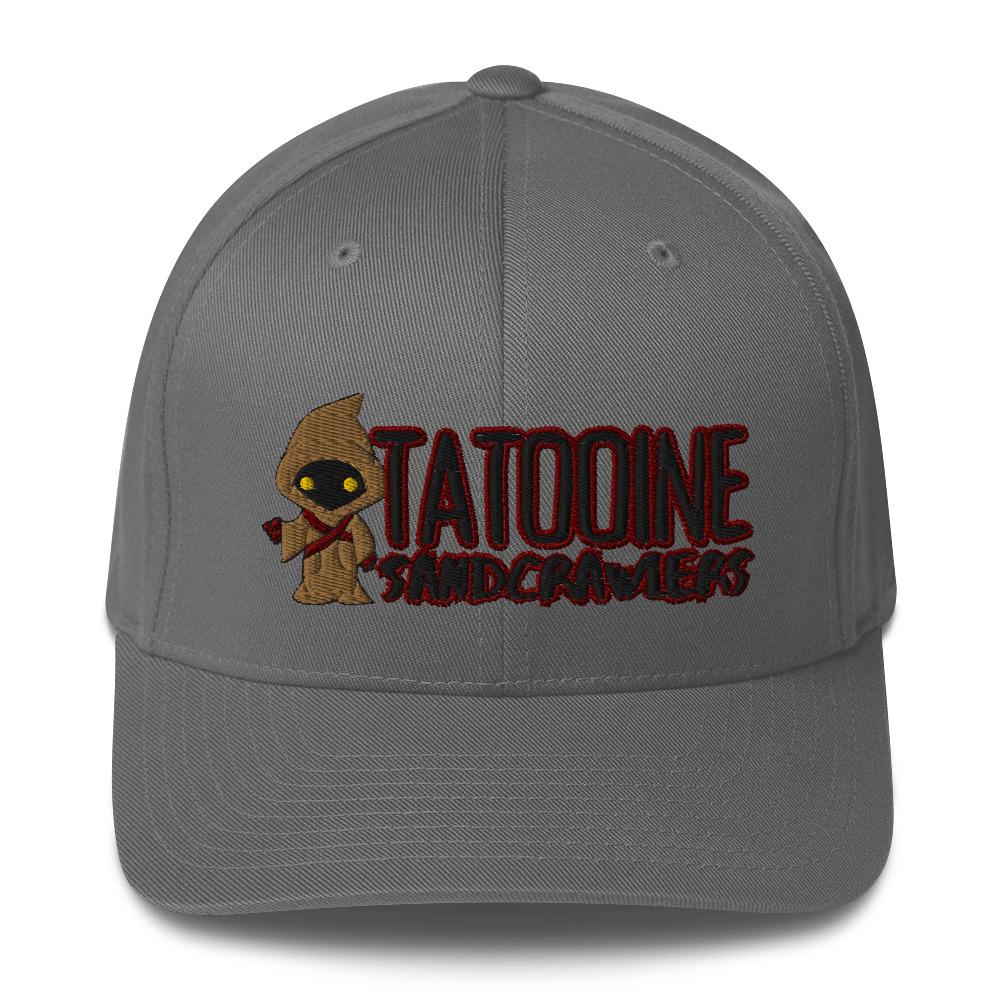 Manly Disney Star Wars Hat, Tatooine Sandcrawlers, Jawas, Structured Twill Cap, Flexfit Hat