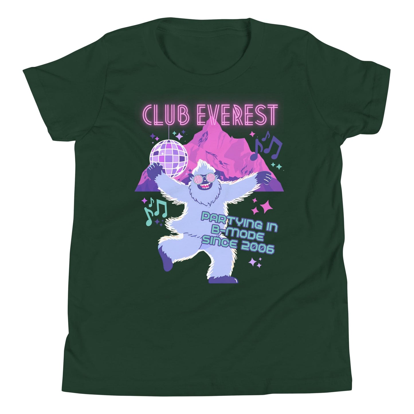 Club Everest Youth T-Shirt: Animal Kingdom Inspired Yeti Tee