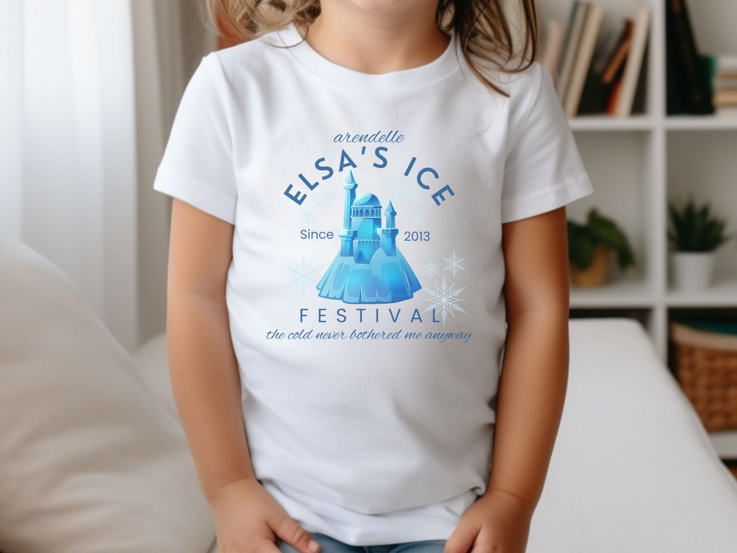 Elsa's Ice Festival T-Shirt, Disney Family Matching Shirt